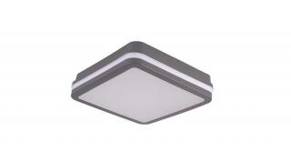 Kanlux BENO LED 18W, 1400lm, 4000K, IP54, szögletes grafit