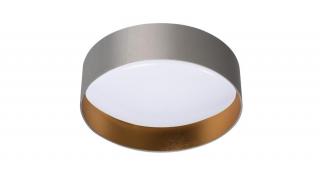 Kanlux RIFA mennyezeti lámpa 17,5W, 4000K, 1500lm, IP20, szürke-arany
