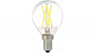 Optonica LED Filament izzó 4W, E14, 400lm, 2700K, meleg fehér