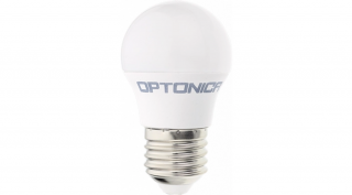 Optonica LED izzó 5,5W, E27, 450lm, 2700K, meleg fehér