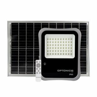 Optonica LED napelemes reflektor 30W, 2400lm, hideg fehér, 6000K