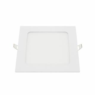 Optonica LED Panel négyzet, süllyesztett, 12W, nappali fehér, 840lm, 4500K