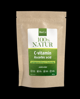 BioCo 100% NATUR C-vitamin Ascorbic acid tasakos por 400 g