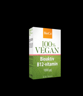 BioCo 100% VEGAN Bioaktív B12-vitamin 1000 mcg 90 db