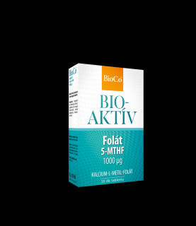 BioCo  BIOAKTÍV Folát 5-mthf 1000 mcg tabletta 30 db