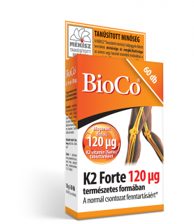 BioCo K2-vitamin Forte 120 mikrogramm 60 db