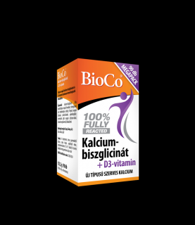 BioCo Kalcium-biszglicinát + D3-vitamin filmtabletta 90 db