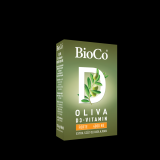 BioCo OLIVA D3-vitamin FORTE 4000 NE lágyzselatin kapszula 60 db