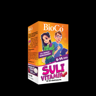 BioCo Suli-vitamin Cseresznyés rágótabletta 90 db