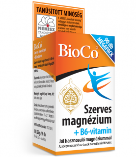 BioCo Szerves Magnézium+B6-vitamin Megapack 90 db