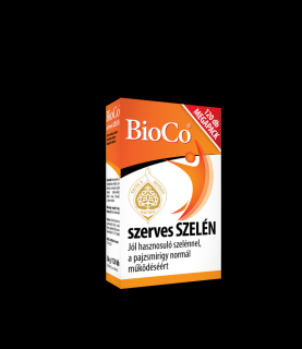 BioCo szerves SZELÉN MEGAPACK 120 db