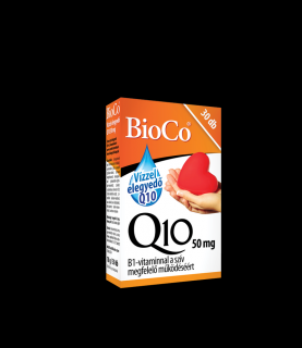 BioCo Vízzel elegyedő Q10 50 mg kapszula 30 db