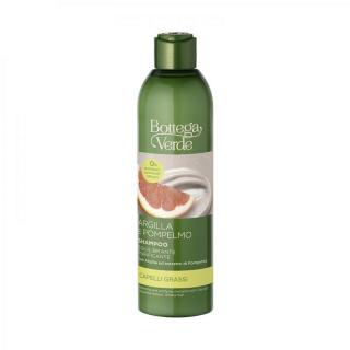 Bottega Verde - Argilla e Pompelmo - Sampon - agyag és grapefruit kivonattal (250 ml) - zsíros hajra