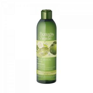 Bottega Verde - Mela verde e Lime - Sampon - hosszan tartó könnyedség - Lime és zöld alma levével - normál, gyorsan zsírosodó hajra (250 ml)