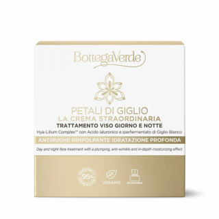 Bottega Verde - Petali Di Giglio - Rendkívüli nappali és éjszakai arckezelés (50 ml) - minden bőrtípusra