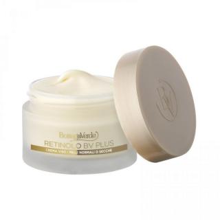 Bottega Verde - Retinolo Bv Plus - Arckrém - öregedésgátló, rugalmasító - Pro-Retinollal, A,E,C vitaminnal és hialuronsavval (50 ml) - normál vagy száraz bőrre