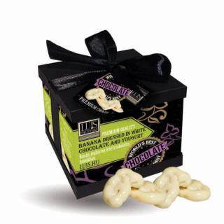 Luis Collections- Díszdobozos Bundás Drazsék-Banán, joghurtos fehércsokoládés bundában 90g
