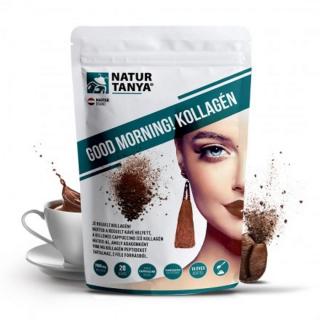 Natur Tanya® Good morning! Kollagén cappuccino - hal és marha kollagén peptidek, biotin, C-vitamin és cink-biszglicinát 320g