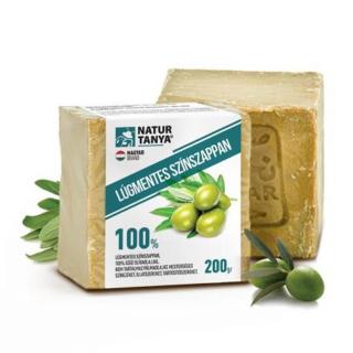 Natur Tanya® Lúgmentes Színszappan - 100% Szűz Olivaolajjal. Minden bőrtípusra, arcra, testre, hajra és érzékeny felületen is 200 gr