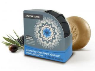 Natur Tanya® Lúgmentes Színszappan - Fekete kömény olajjal – Gyulladt, viszkető, gombás, allergiás bőrproblémákra  100 gr