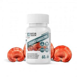 Natur Tanya® Szerves Ganoderma - koncentrált Pecsétviaszgomba kivonat standardizált 30%-os poliszacharid tartalom (60 db)