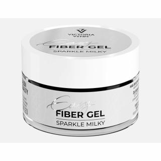 Easy Fiber Gel Sparkle Milky, 50 ml