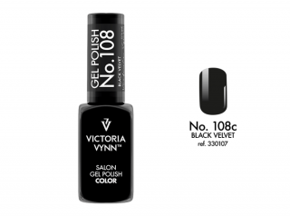 Gel Polish 108 Black Velvet 8 ml