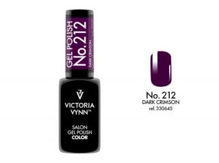 Gel Polish 212 Dark Crimson 8 ml