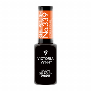 Gel Polish 339 Psycho Orange, 8 ml