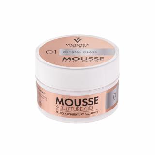 Mousse Sculpture Gel 01 Crystall Glass 15 ml