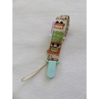 Egyedi BabooMamoo könnyű cumilánc (34,5 cm) - autós