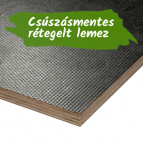 Csúszásmentes nyír rétegelt lemez 24mm 2500x1500mm