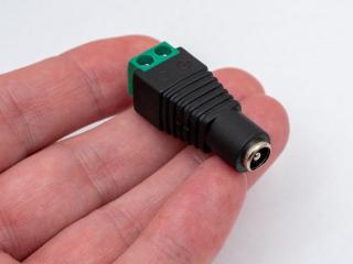 LED DC - Sorkapocs átalakító (2.1x5.5 mm) - ANYA(AN)