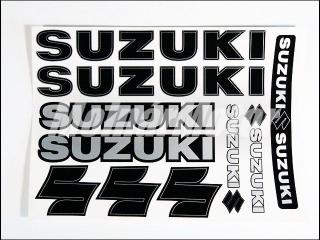 EGYÉB ROBOGÓ MATRICA KLT. SUZUKI /FEKETE/