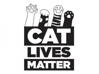 Cat Lives Matter matrica