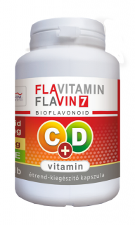 Flavitamin flavin7 C+D+84M vitamin kapszula 84 ásványi anyaggal - 120 db