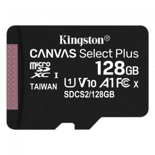 128GB micro SD kártya; microSDXC; Class 10 UHS-I; adapterrel