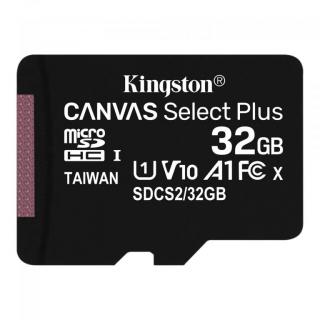 32GB micro SD kártya; microSDHC/microSDXC; Class 10 UHS-I; adapterrel