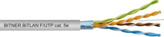 F/UTP fali kábel; cat5e; 200 MHz; 4x2x24 AWG; 305 m/doboz