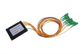Testreszabott ABS doboz optikai PLC osztó 1:8, SC/APC-SC/APC 2mm