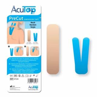 ACUTOP Classic Kineziológiai Tapasz Nyakra (Előre Vágott 8 adagos csomag)