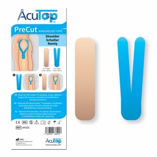ACUTOP Classic Kineziológiai Tapasz Vállra (Előre Vágott 8 adagos csomag)