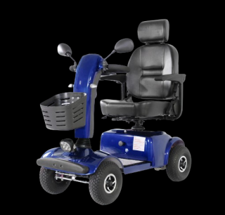 Elektromos négykerekű moped W4025 Kék színben