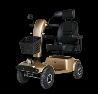 Elektromos négykerekű moped W4025 Pezsgő színben