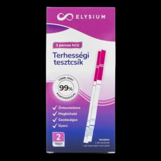 Elysium Terhességi tesztcsík - 3 perces hCG (2 db)