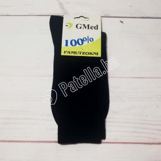 gmed 100% pamut zokni sötétkék 37-38
