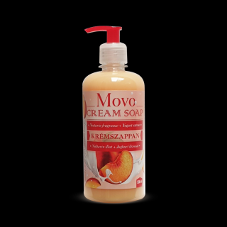 Krémszappan nektarin illatú + joghurt kivonat 500ml