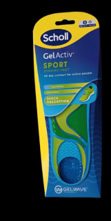 Scholl GelActive Sport talpbetét (L) (40-46.5)