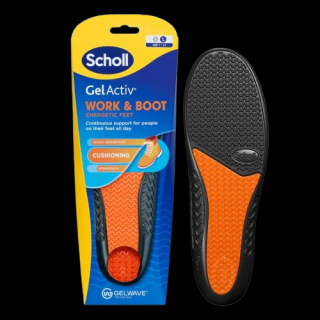 Scholl WorkBoot gélaktív talpbtét fizikai munkához S-es méret (35.5 - 40.5 cipőméret)
