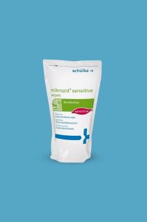 Schülke mikrozid sensitive wipes Jumbo fertőtlenítő kendő utántöltő - 200 lap/csomag